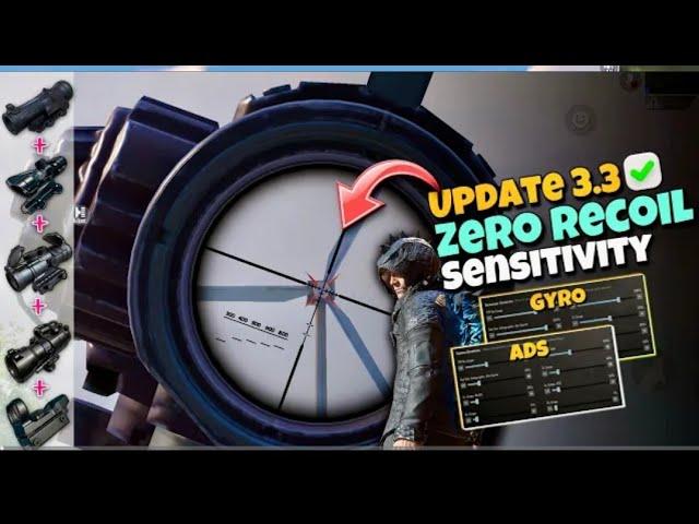  BGMI Scope Setting 2x 3x 4x 6x 8x | New Best Sensitivity Settings | No Recoil Sensitivity  #shorts