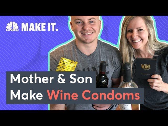 This Mother-Son Duo Sells Wine Condoms