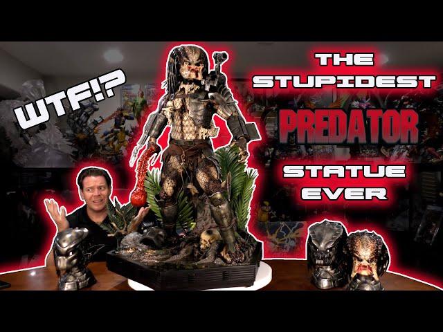 Is PRIME 1 Studio's JUNGLE HUNTER the STUPIDEST PREDATOR STATUE EVER!?