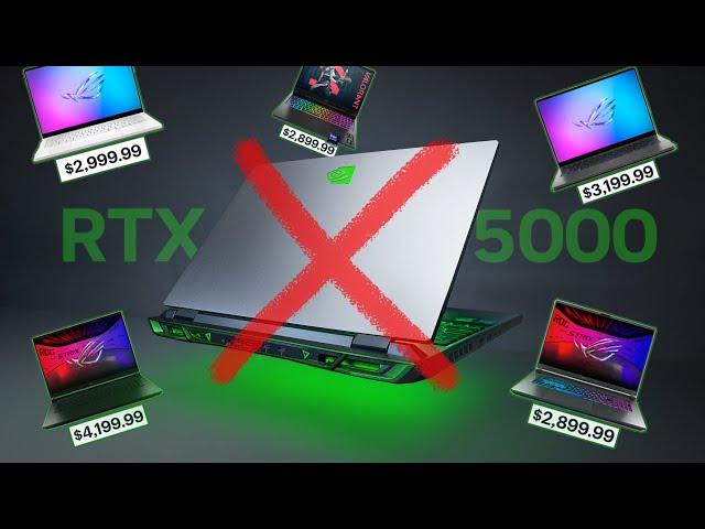 Don't Preorder an RTX 5000 Laptop.