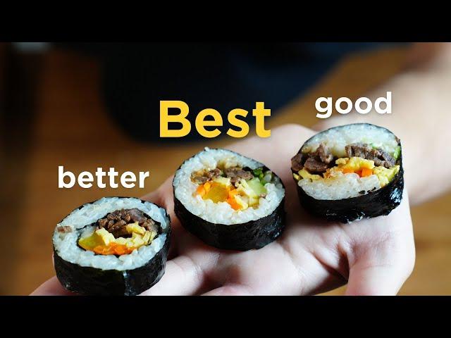 I Made Gimbap 3 Ways (+Christmas)