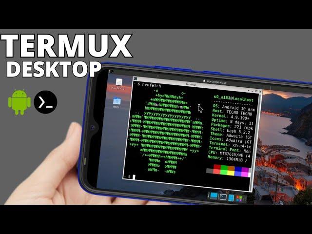 Install Termux Desktop On Your Android Phone