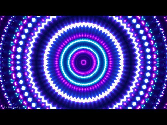 Flashing Fast Party Lights Crazy Disco Background 