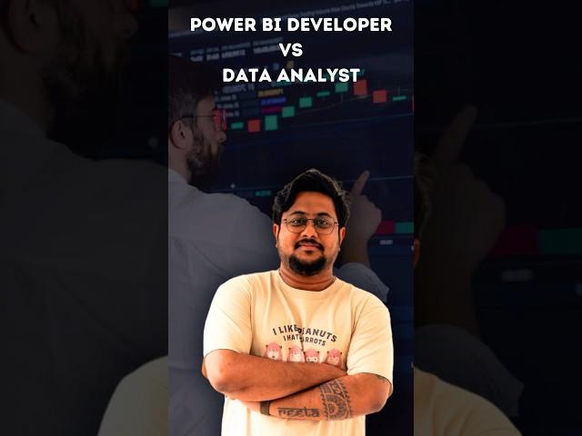 Power BI developer vs Data Analyst #satyajitpattnaik #datashorts #dataanalyst #powerbi