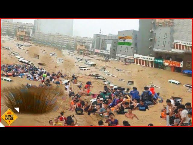 China: Historic super typhoon hits, 10 provinces submerged, bridges collapsed, people swept away