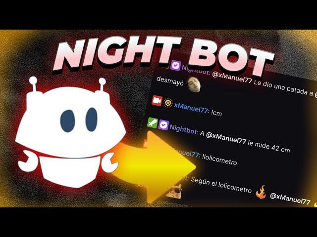 COMO USAR COMANDOS EN TWITCH || NightBot