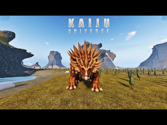 New Singular Point Anguirus Showcase | Kaiju Universe Roblox