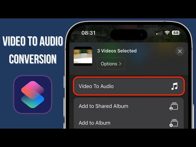 How to Convert Video to Audio on iPhone with Shortcuts – Fast & Easy!