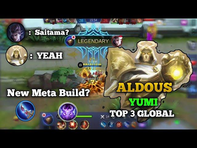 "New Meta Aldous Build?" Gameplay by Yumi [Top 3 Global Aldous]