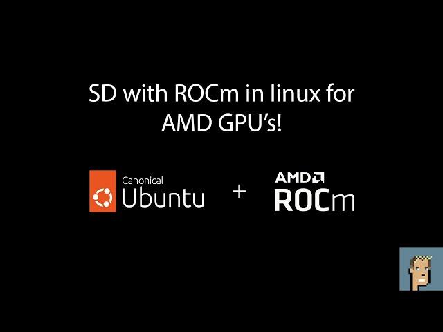 AMD ROCm in linux with Automatic1111 running stable diffusion!  Simple guide to getting started!