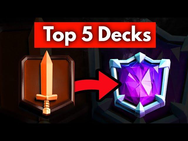 TOP 5 *BEST* Decks To Reach Ultimate Champion in Clash Royale