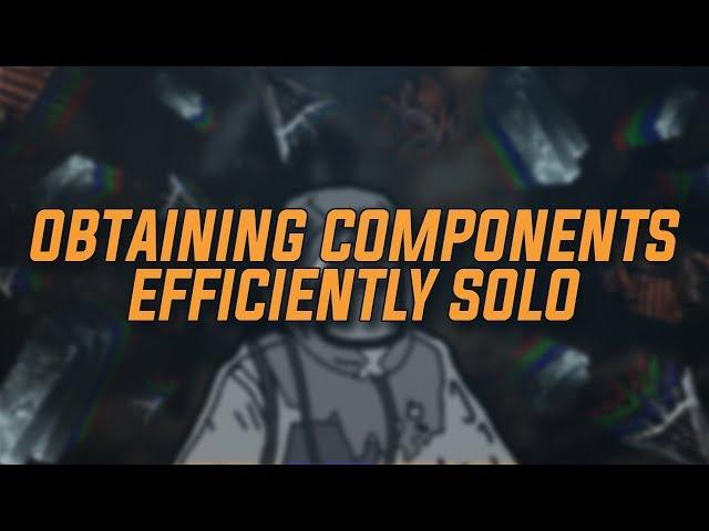 Rust | Obtaining Components Efficiently | Solo Farming Guide
