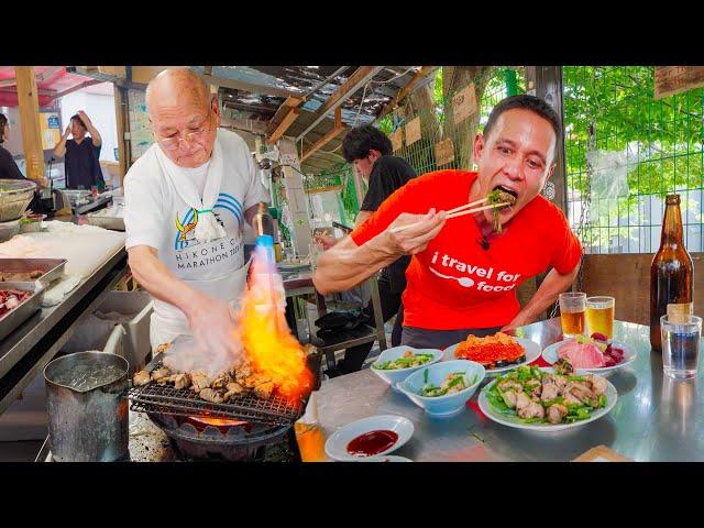 Japanese Street Food in Osaka!!  KING OF TUNA + 5 Foods You Have to Try in Osaka, Japan!