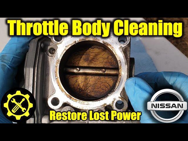 Nissan 2.5 Liter (QR25DE) Throttle Body - Full Cleaning Guide!