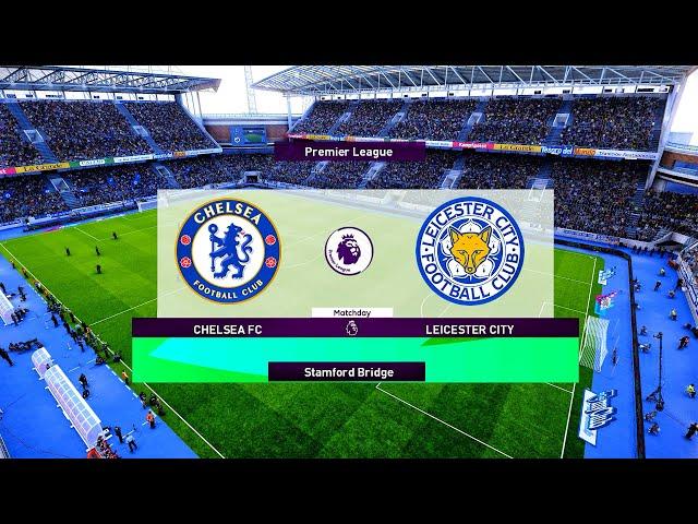 PES 2021 - CHELSEA vs LEICESTER CITY | PREMIER LEAGUE 2020/2021 - Gameplay & Full match