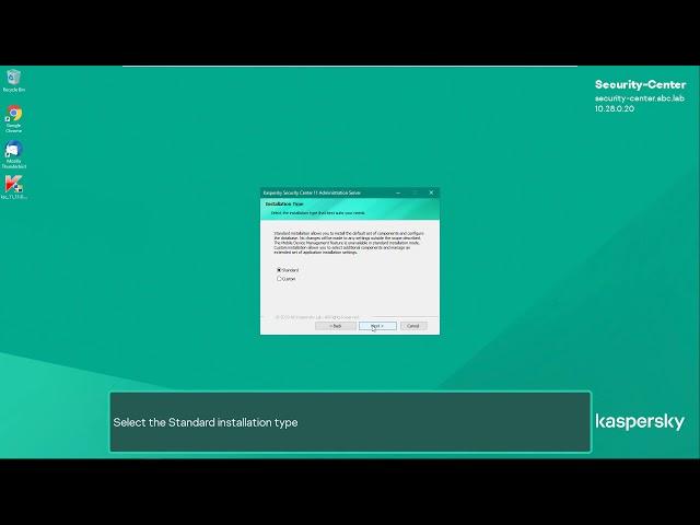 Part 1 How to install Kaspersky Security Center 1080p