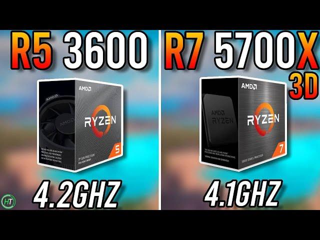 Ryzen 5 3600 vs Ryzen 7 5700X3D - Insane Difference?