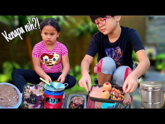 Hanum & Bocil Main Masak Masakan Acakadul Hehe.. | Hanum Diary