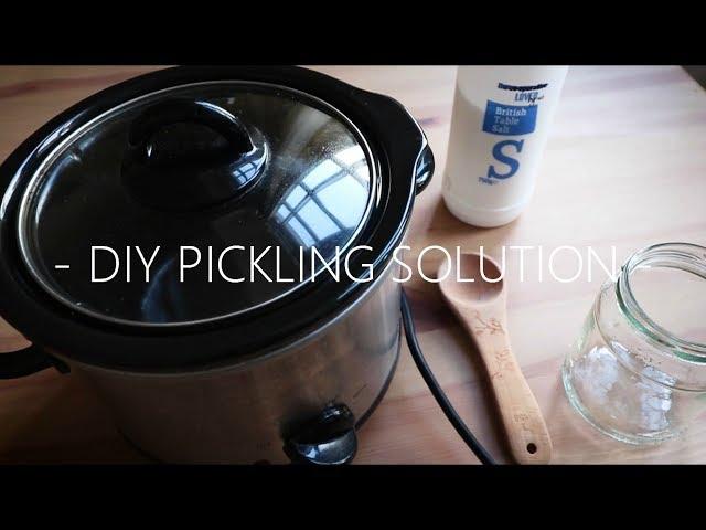 Learn Silversmithing: EASY HOMEMADE DIY PICKLING SOLUTION. Silversmithing for beginners