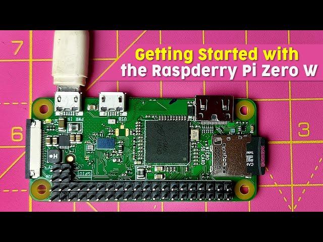 Getting Started with the RASPBERRY PI ZERO W – Headless Setup without Monitor