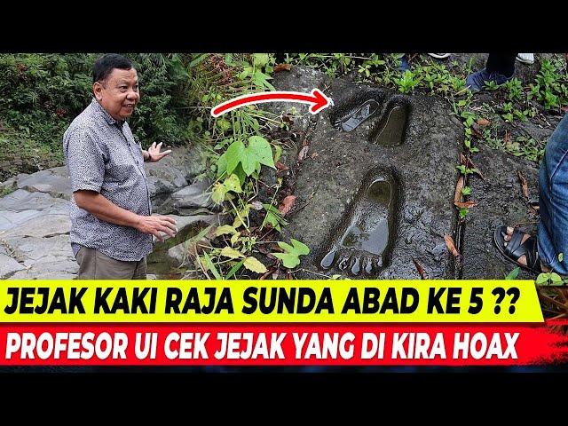 GEMPAR !!! DITEMUKAN JEJAK KAKI RAJA SUNDA ABAD KE 5 DI TASIK ??!! SEJARAH PRASASTI TELAPAK KAKI