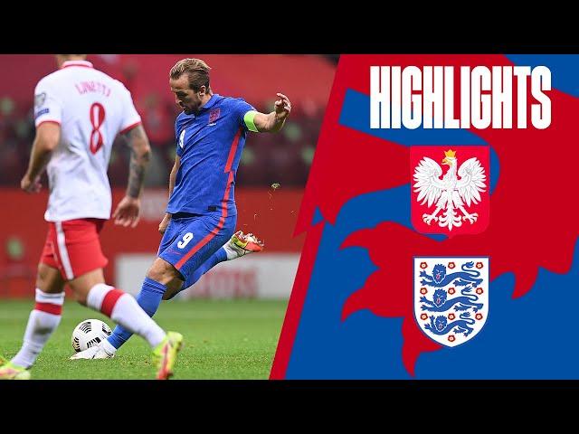 Poland 1-1 England | Three Lions Held to a Draw In Warsaw | World Cup 2022 Qualifiers | Highlights