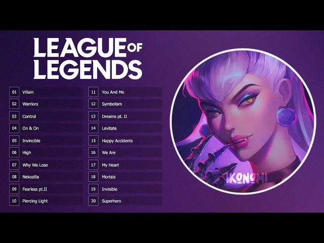 #LEAGUEOFLEGENS: Mejores canciones para jugar LOL   1H Gaming Music  LoL Mix 2021