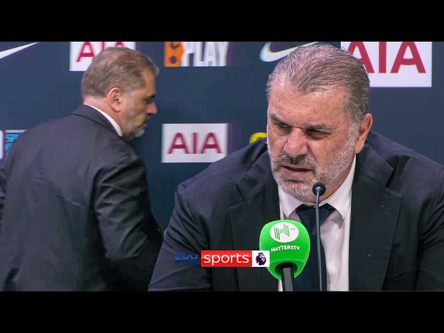 Ange Postecoglou FUMES after Spurs' defeat to Manchester City 