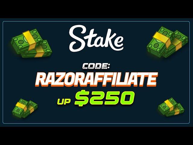 STAKE PROMO CODE 2024 | MONEY BONUS AND VIP BENEFITS UP TO 250$ ON STAKE