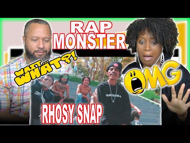 RAP MONSTER - RHOSY SNAP (Official Music Video ) REACTION | rap monster reaction