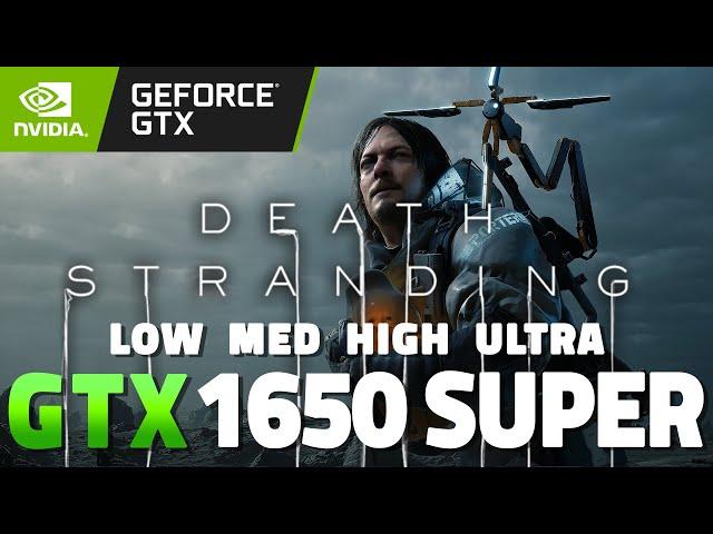 Death Stranding test on GTX 1650 Super | i3 10100 + 16 GB RAM