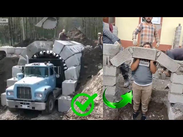 Juda Yaxshi Ish Beradigan Qurilish Xiylalari Va Haklari ▶4 Very Good Working Construction Tricks And