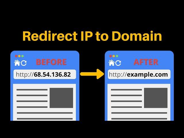 How to Redirect IP Address to Domain (Apache and Nginx)