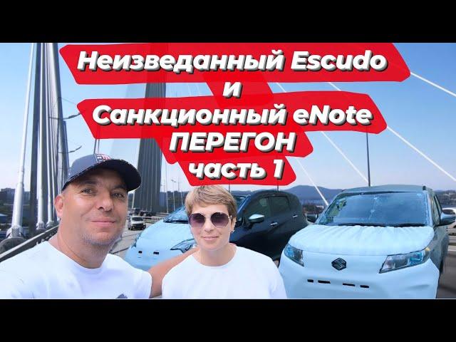 ПЕРЕГОН Suzuki Escudo и Nissan Note e-power из Владивостока в Сибирь