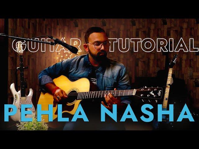 Pehla Nasha | Guitar Tutorial | Guitarist Baba | Guitar Lesson