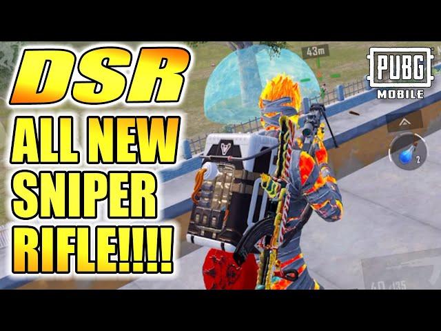 NEW DSR SNIPER RIFLE STATS DAMAGE & SECRETS UPDATE 3 3 PUBG MOBILE