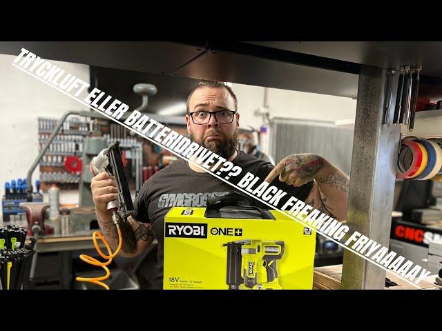 BLK FRIDAY: RYOBI R18GN18 Spikpistol