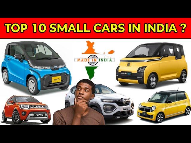 Top 10 small Cars in india for *city drive and local drive*  2024 | Small Car | Choti car