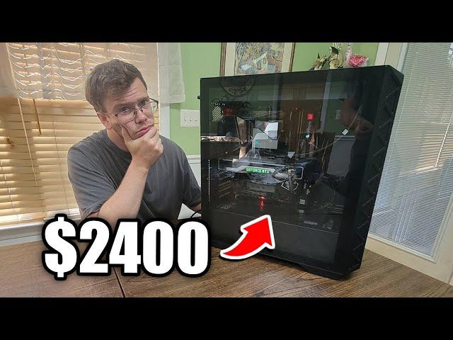 Building A $2400 Gaming PC | Didn't Go as planned...