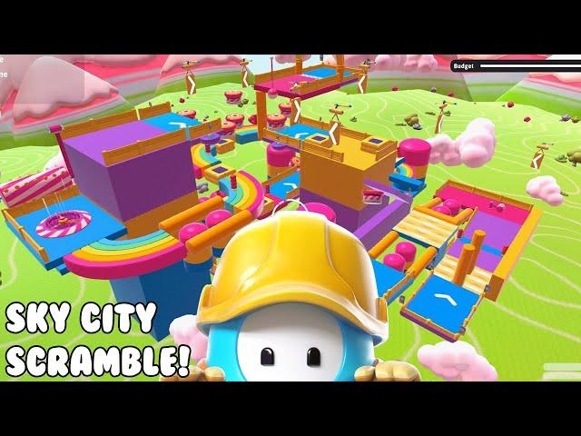 SkyCity Scramble - Fall Guys Creative Level (3315-1058-3242) By Heisenhodge