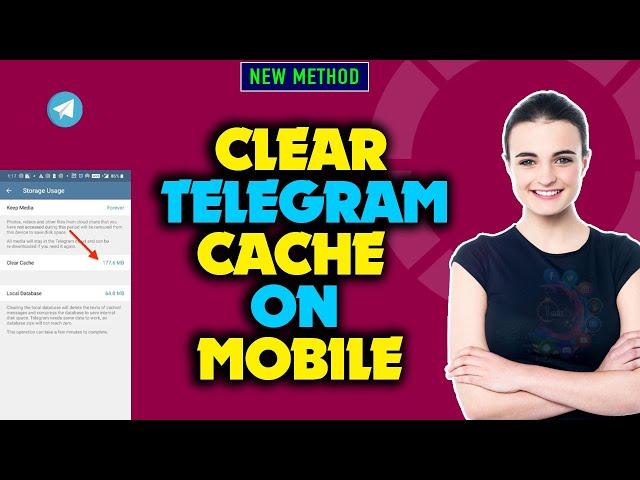 How to clear telegram cache on mobile 2024