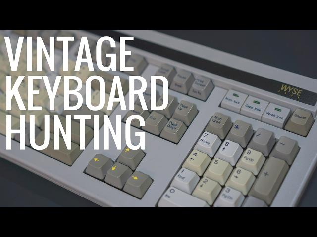 Vintage Mechanical Keyboard Hunting