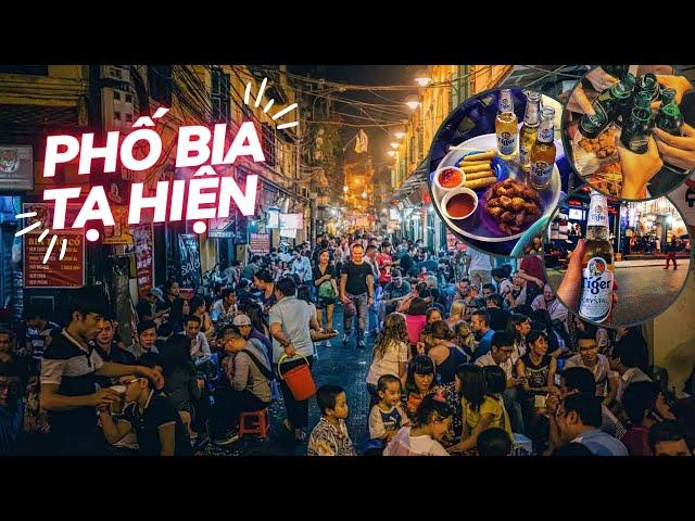 Khám phá phố bia Tạ Hiện - Hoàng nay đi đâu ?