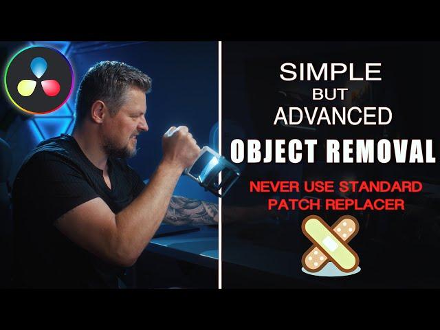 Simple but Advanced object removal in Davinci Resolve