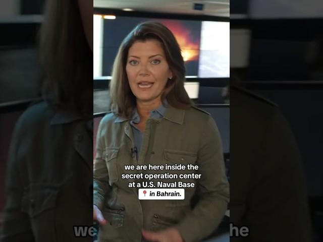 Norah O'Donnell gets inside look at U.S. naval base in Bahrain #shorts