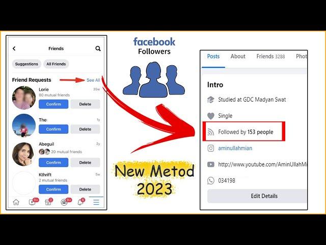 How do I change my Facebook friends to followers? || Convert Facebook request into followers 2023.