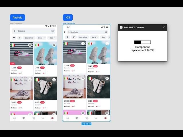 How to Instantly Convert from iOS to Android and Back with Figma Plugin