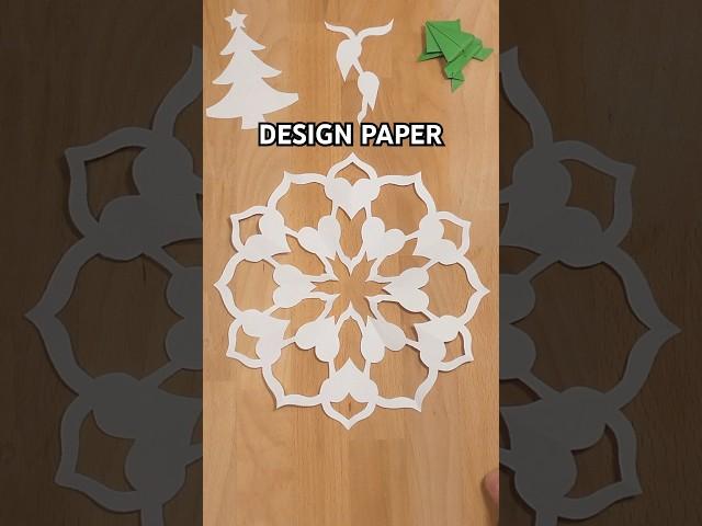 SUPER BEAUTIFUL CUTE GIFT SNOWFLAKE | EASY BEAUTIFUL CHRISTMAS CRAFTS INCL ART