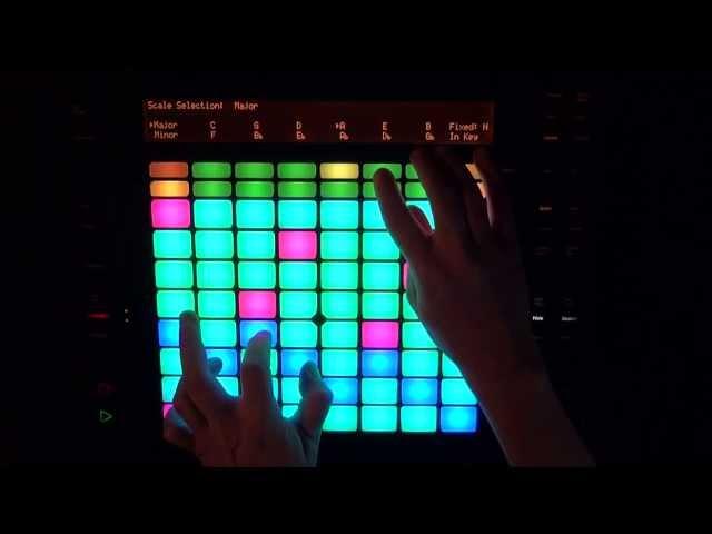 Ableton Push Tutorial: Scales & How to play Push like an Autoharp