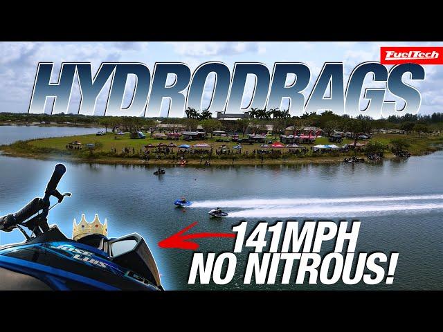 Hydrodrags 2024 new WORLD RECORD! World's Fastest JetSki! | FuelTech USA